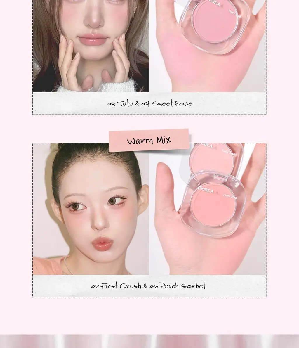 [NEW/브러쉬단독기획] 디어에이 플러피 블러쉬 4g 8종 상세페이지 13